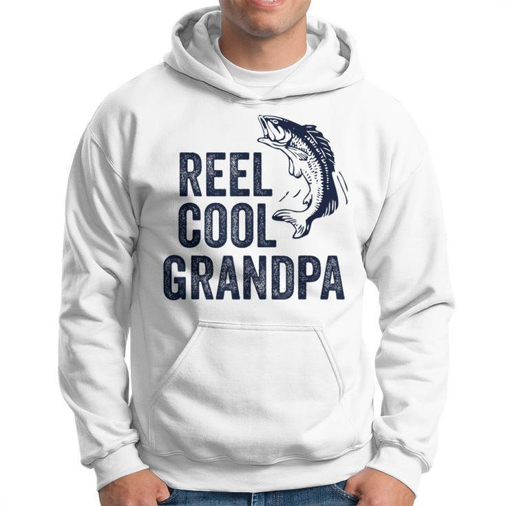 Reel Cool Grandpa Fathers Day For Fisherman Hoodie