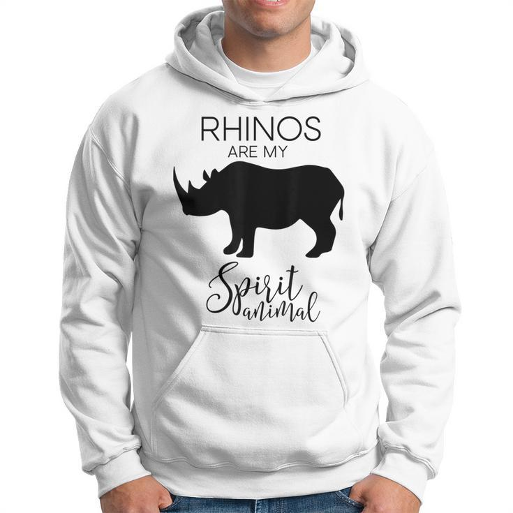 Rhino Rhinoceros Spirit Animal J000470 Hoodie