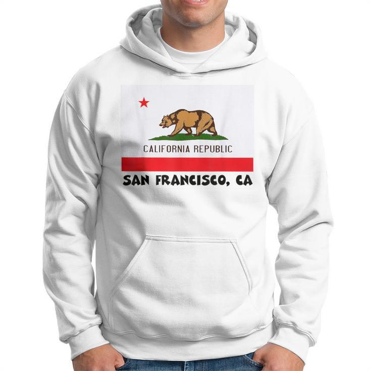 San Francisco California Usa Flag Souvenir Hoodie