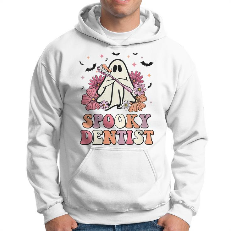 Spooky Dentist Ghost Halloween Dental Trick Or Th Hoodie