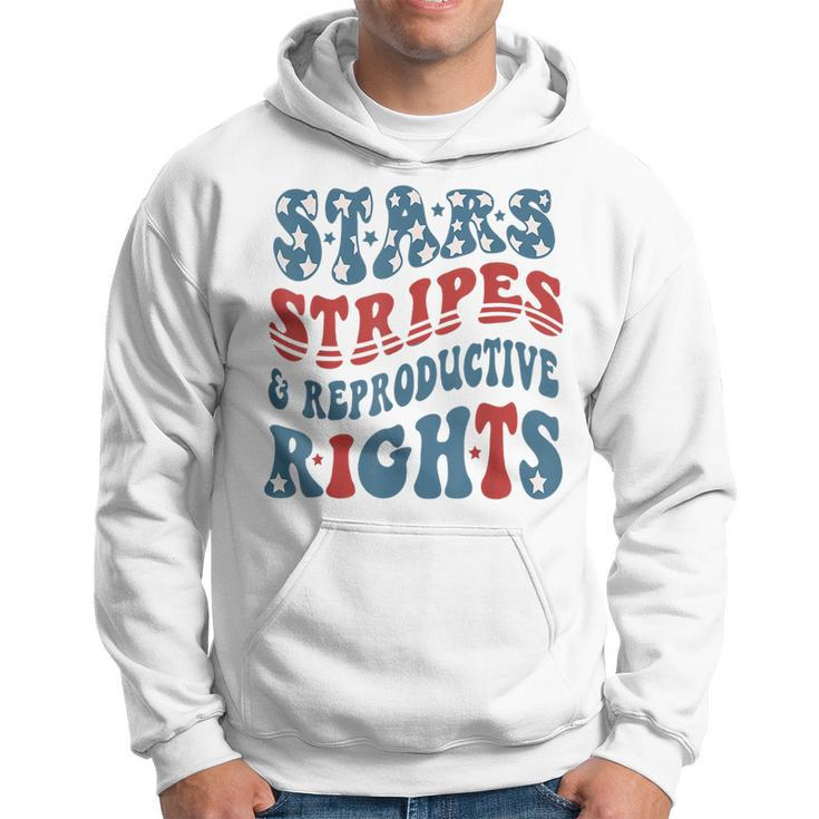 Stars And Stripes And Reproductive Rights America Flag Hoodie