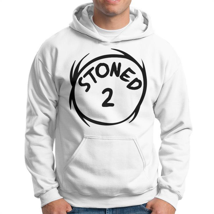 Stoned 2 420 Weed Stoner Matching Couple Group Hoodie