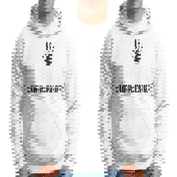 Stop Bullying Orange Stand Up Speak Out Unity Day Hoodie