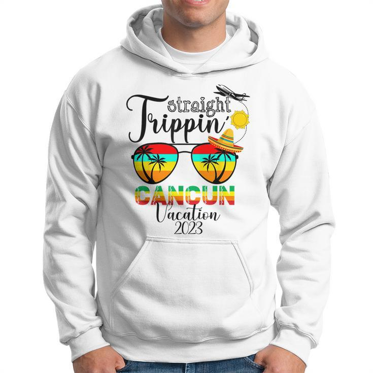 Straight Trippin Cancun Summer Vacation Family Travel Trip  Hoodie