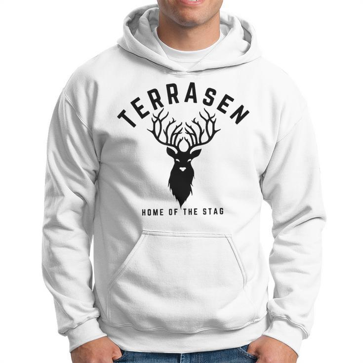 Terrasen Tog Home Of The Stag Sjm Bookish Hoodie