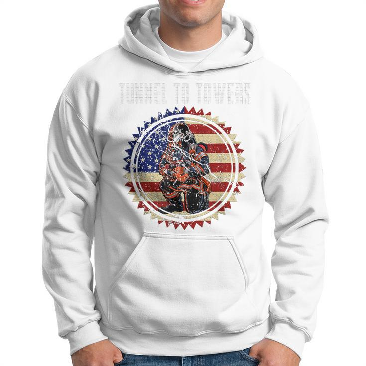 Tunnel To Towers America Flag Inserts Hoodie