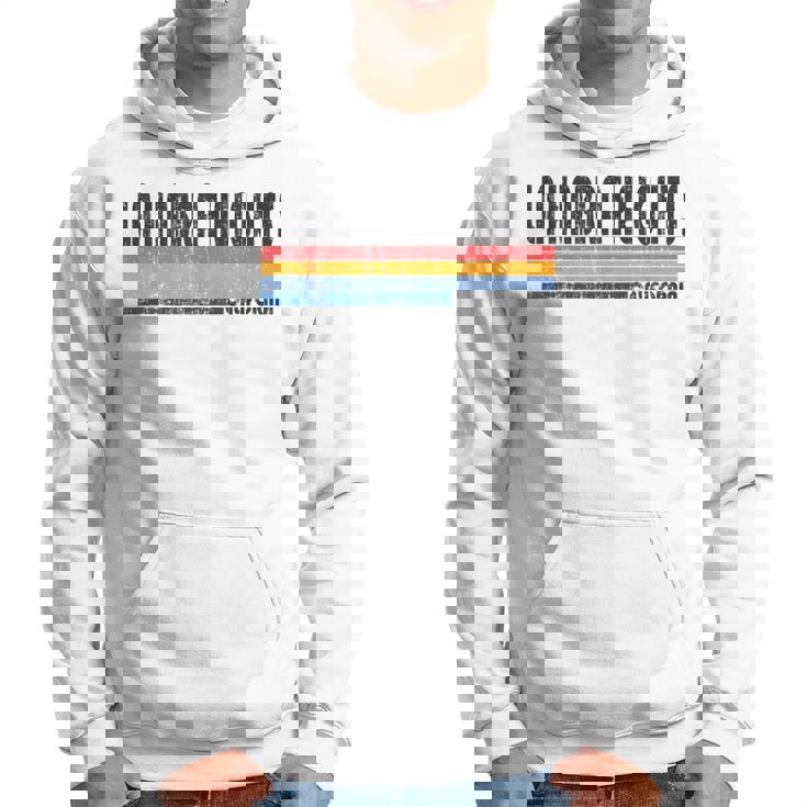 Vintage 70S 80S Style La Habra Heights Ca Hoodie