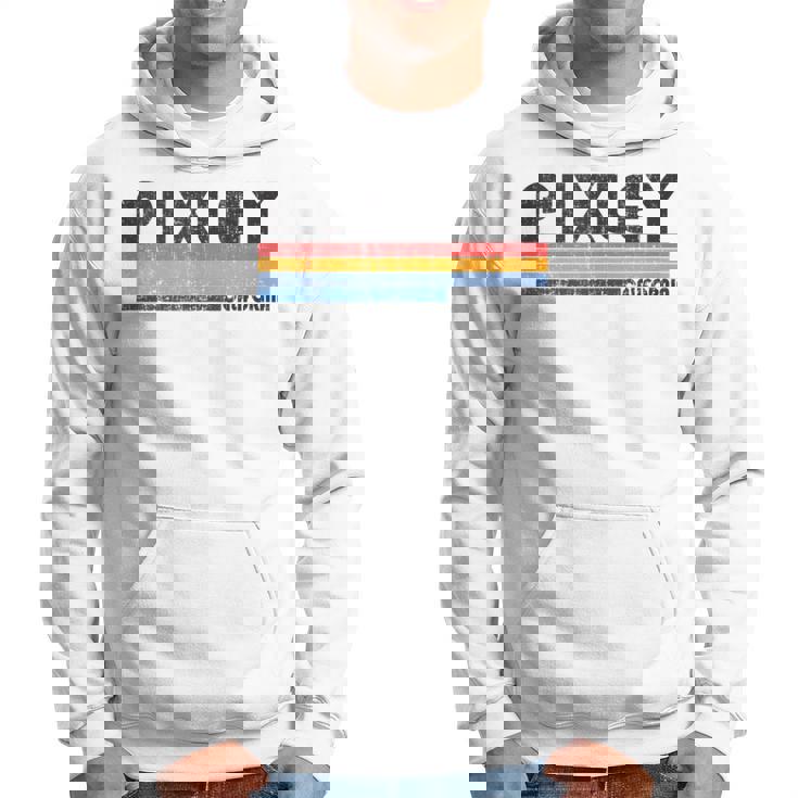 Vintage 70S 80S Style Pixley Ca Hoodie