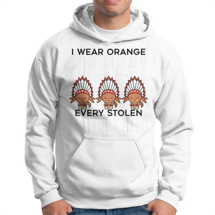 I Wear Orange For Children Orange Day Indigenous Children Hoodie