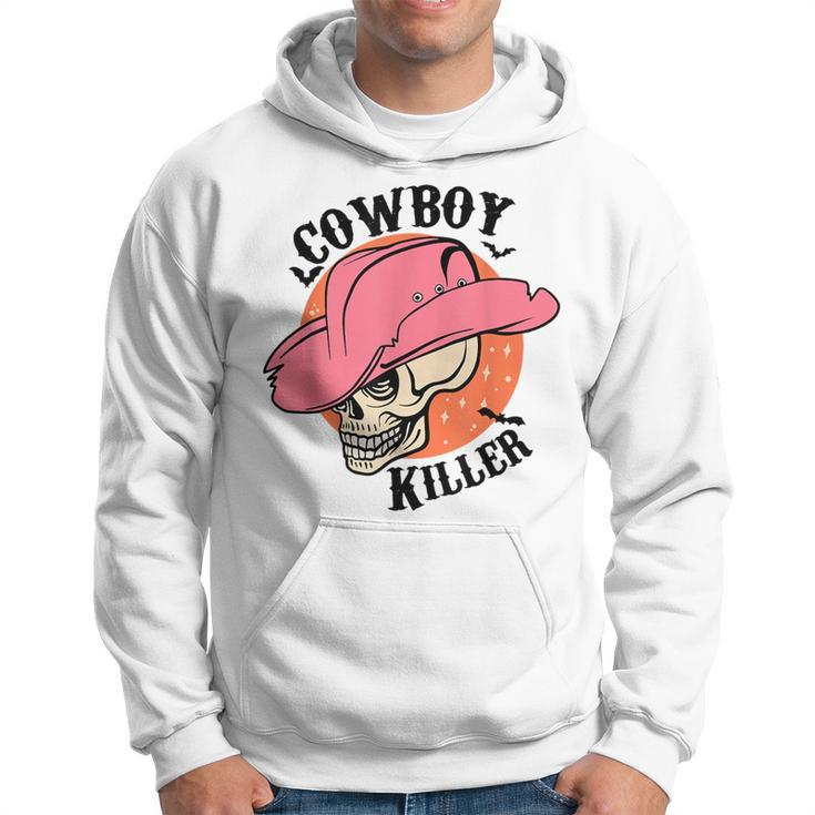 Western Cowgirl Cowboy Killer Skull Cowgirl Rodeo Girl  Rodeo Funny Gifts Hoodie