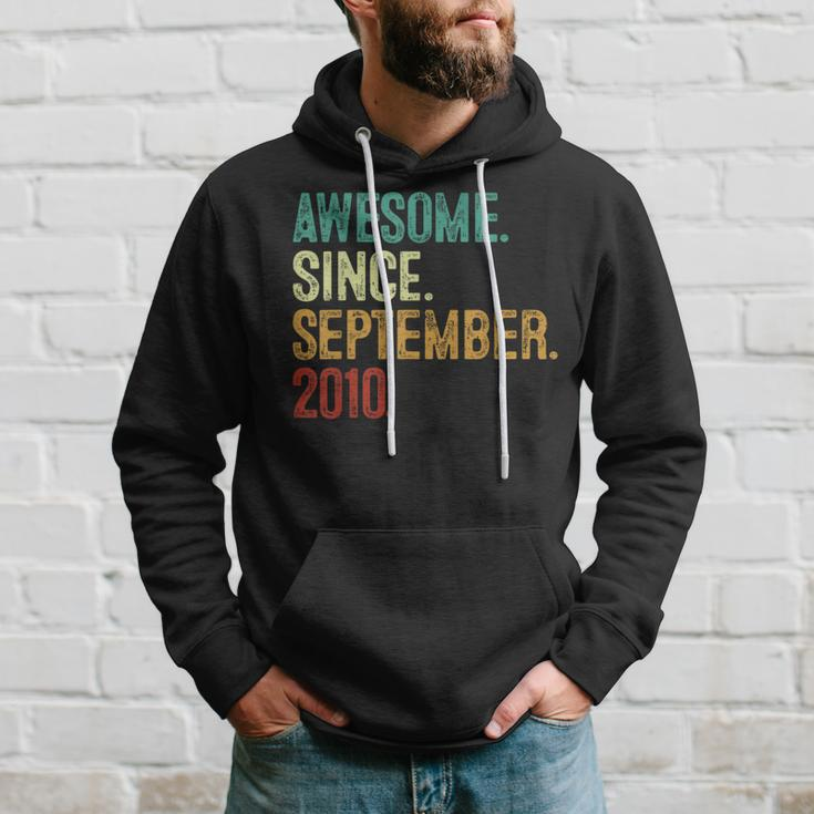13 Year Old Awesome Since September 2010 13Th Birthday Hoodie Gifts for Him