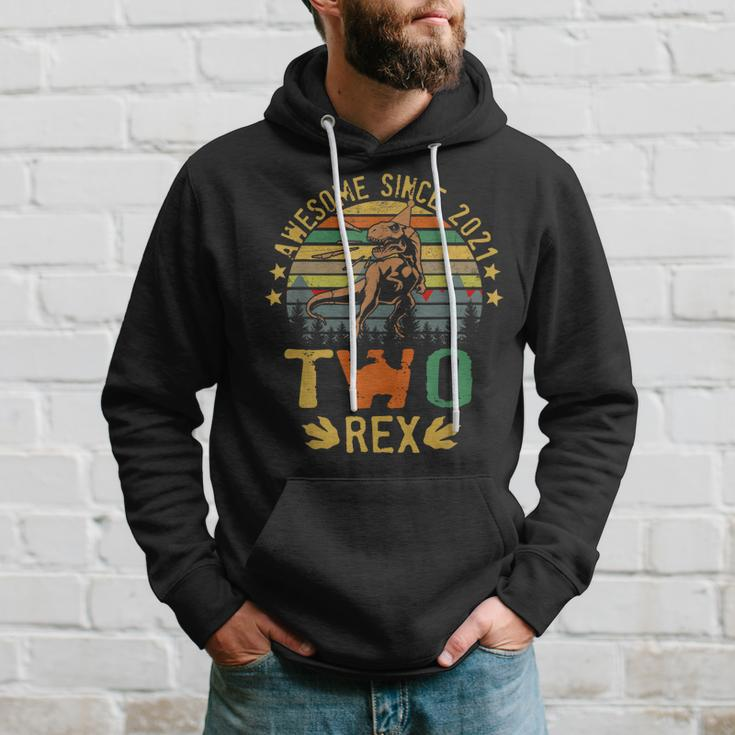 2 Year Old Gifts Three Rex 2Nd Birthday Boys Third Dinosaur Hoodie Gifts for Him