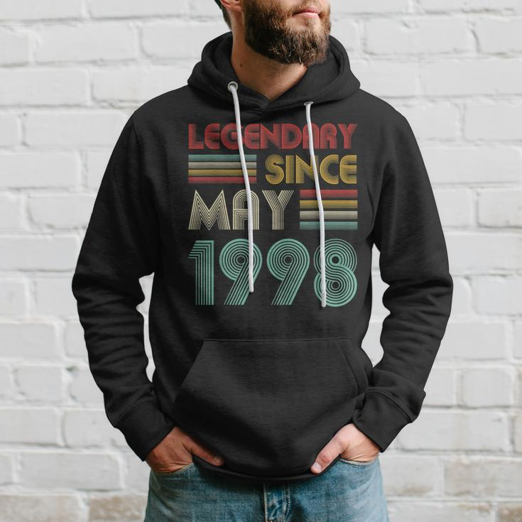 21St Birthday Gift Legendary Since May 1998 Hoodie Gifts for Him