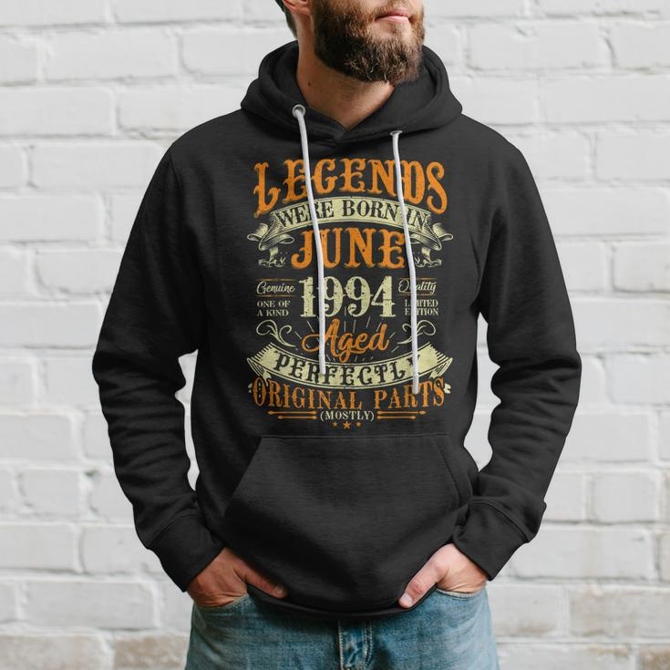 28Th Birthday Gift 28 Years Old Legends Born In June 1994 Hoodie Gifts for Him