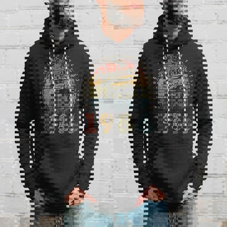 37 Year Old Awesome Since July 1986 37Th Birthday Hoodie Gifts for Him