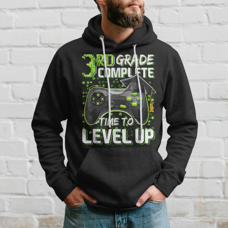 3Rd Grade Complete Time To Level Up Happy Last Day Of School Hoodie Gifts for Him