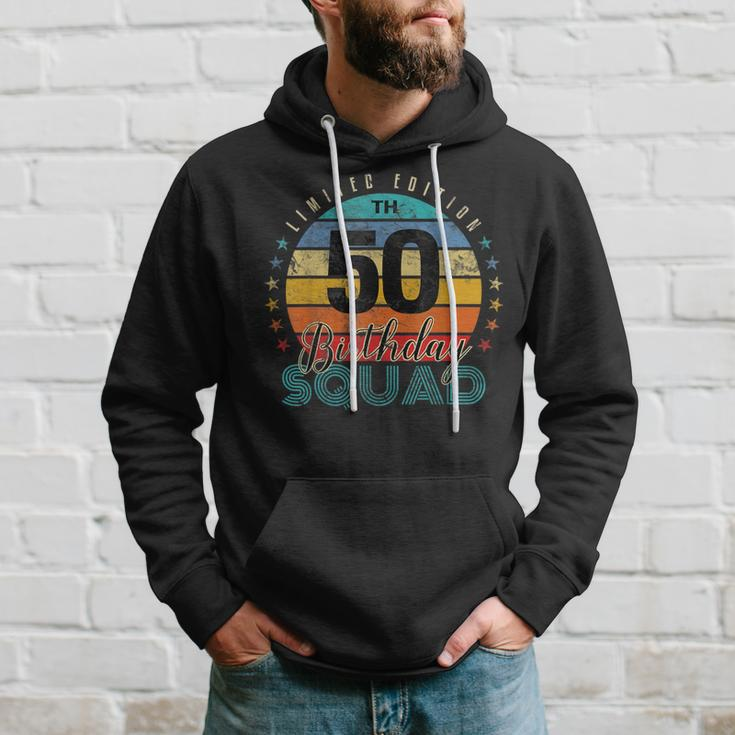 50 Year Old Birthday Squad Vintage 50Th B-Day Group Friends Hoodie Gifts for Him