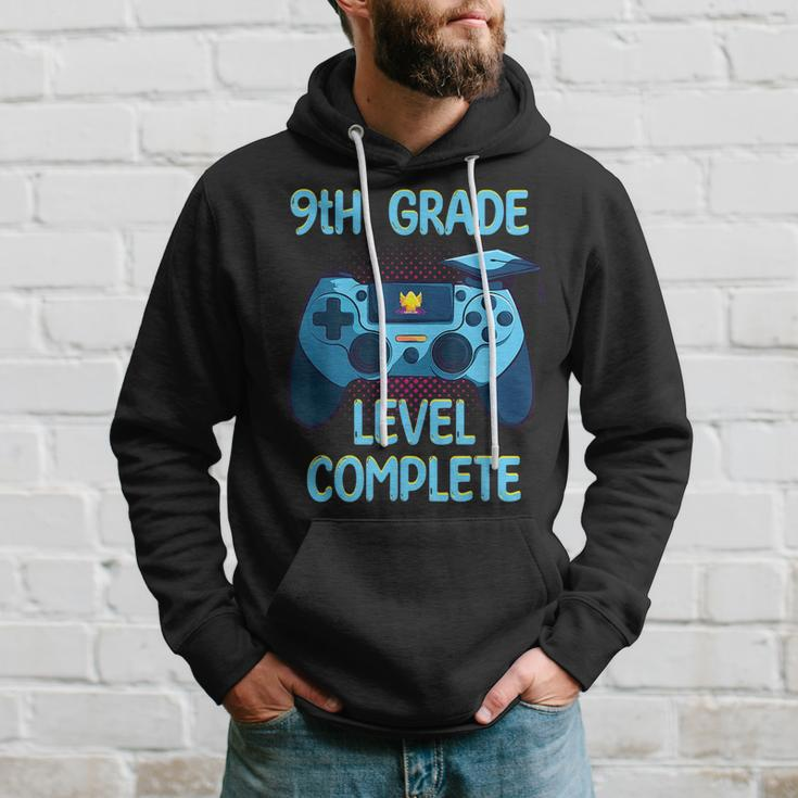 9Th Grade Level Complete Last Day Of School Funny Graduation Hoodie Gifts for Him