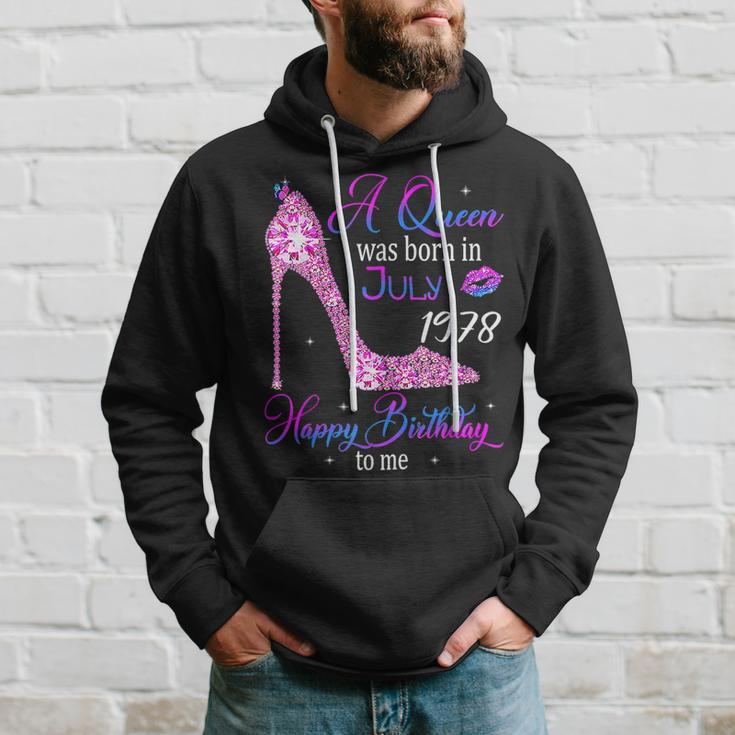A Queen Was Born In July 1978 Happy 45Th Birthday To Me Hoodie Gifts for Him