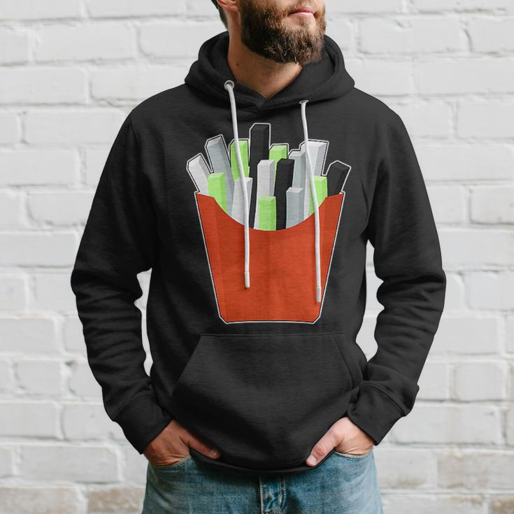 Agender Lgbtq Potato French Fries Pocket Gay Pride Hoodie Gifts for Him