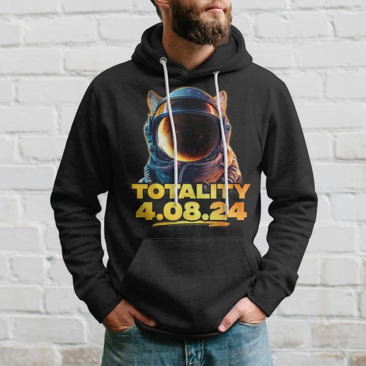 America Totality 40824 Corgi Total Solar Eclipse Dog 2024 Hoodie Gifts for Him