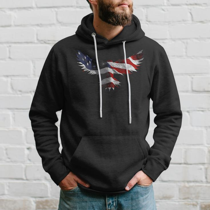 American Flag Eagle Usa 4Th Of July Patriotic Hoodie Gifts for Him