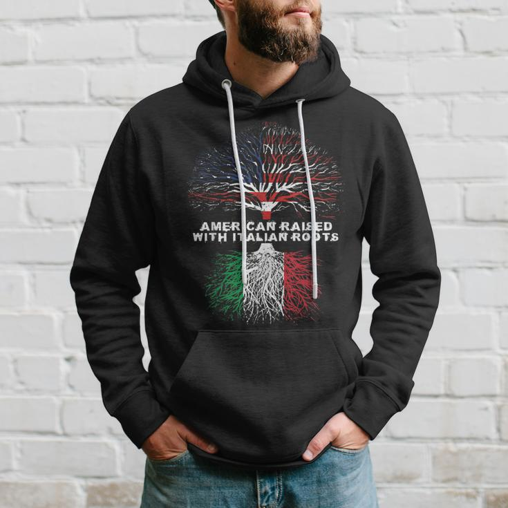 American Raised With Italian Roots Italy Hoodie Gifts for Him