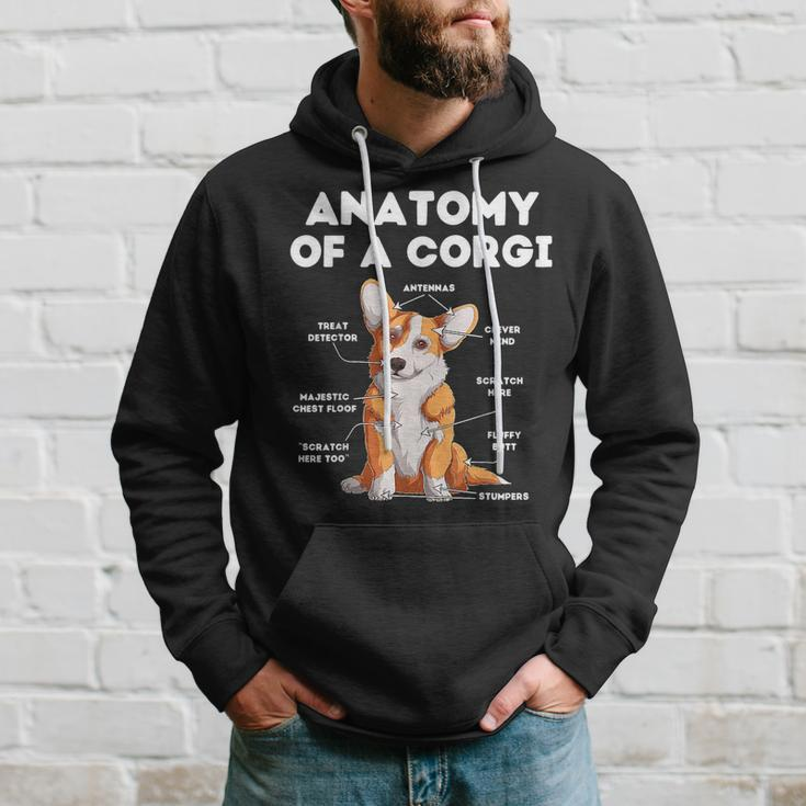 Anatomy Of A Corgi Hoodie Gifts for Him