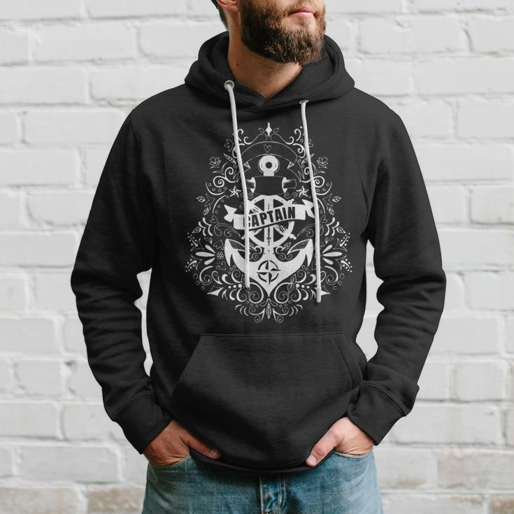 Anchor Captain - Sailing Boating Lover Gift Hoodie Gifts for Him