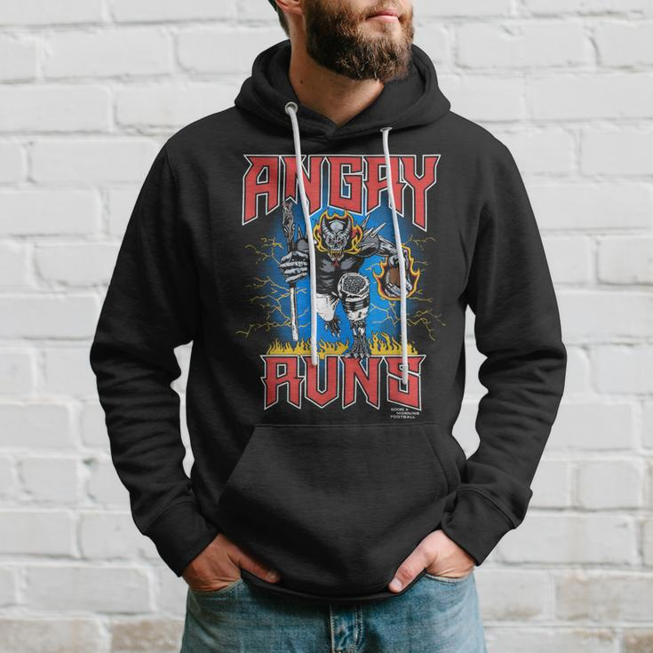 Angry Run Good Morning Football 2023 Hoodie Gifts for Him