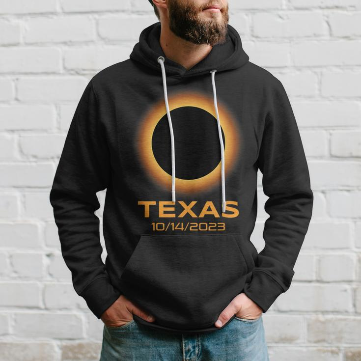 Annular Solar Eclipse October 2023 Texas Astronomy Hoodie Gifts for Him