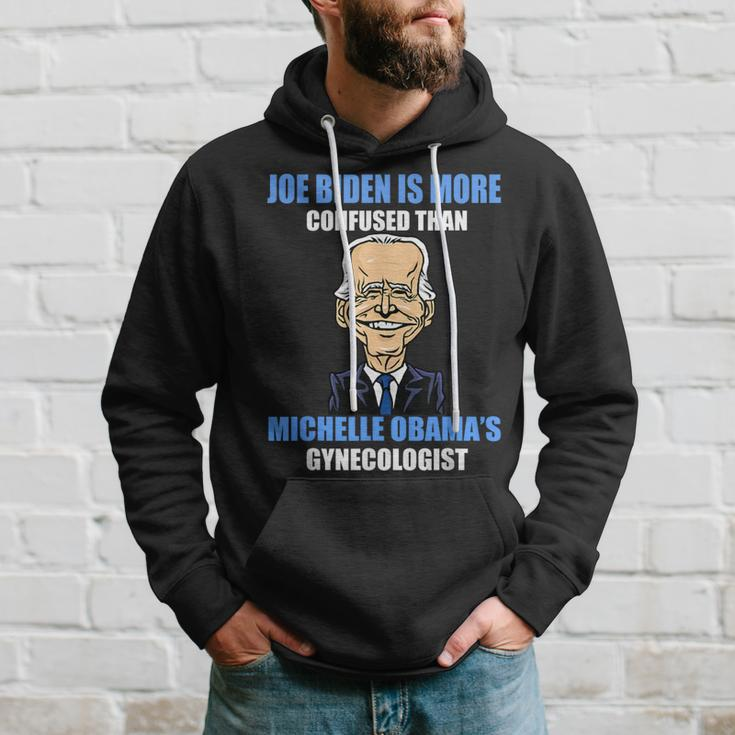 Anti Joe Biden Is More Confused Than Obama's Gynecologist Hoodie Gifts for Him