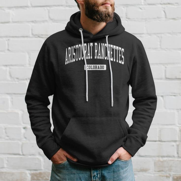 Aristocrat Ranchettes Colorado Co College University Sports Hoodie Gifts for Him