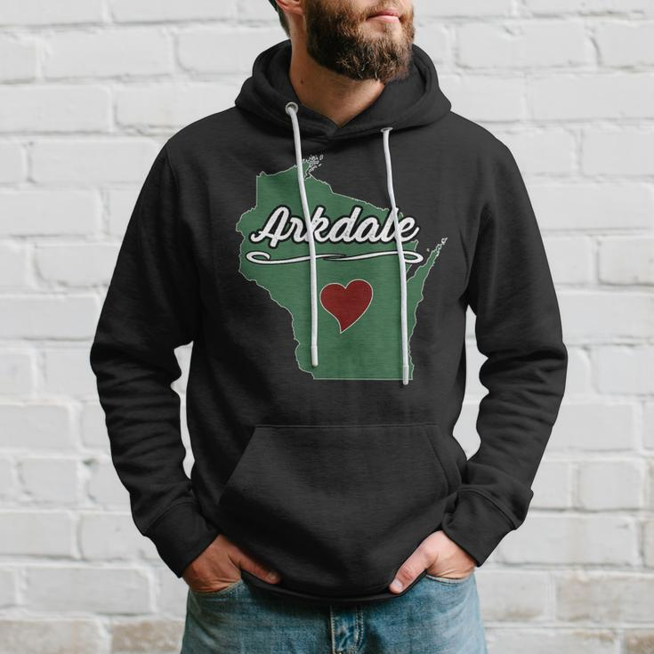 Arkdale Wisconsin Wi Usa City State Souvenir Hoodie Gifts for Him