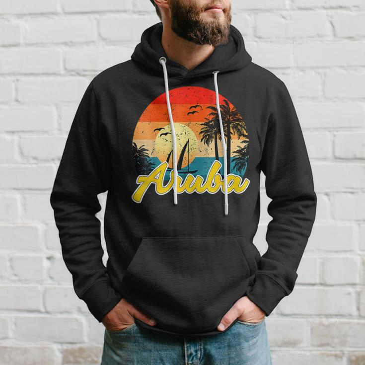 Aruba Souvenirs Caribbean Islands Vacation Vacay Mode Hoodie Gifts for Him
