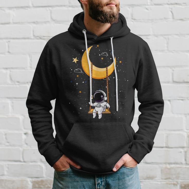 Astronaut Stars Space Lovers Moon Spaceman Kids Gifts Hoodie Gifts for Him