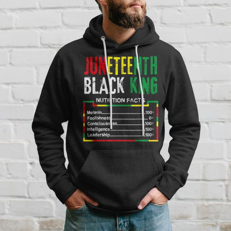 Awesome Junenth Black King Melanin Fathers Day Men Boys Hoodie Gifts for Him