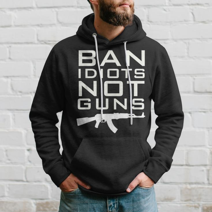 Ban Idiots Not Guns2Nd Amendment Rights Hoodie Gifts for Him