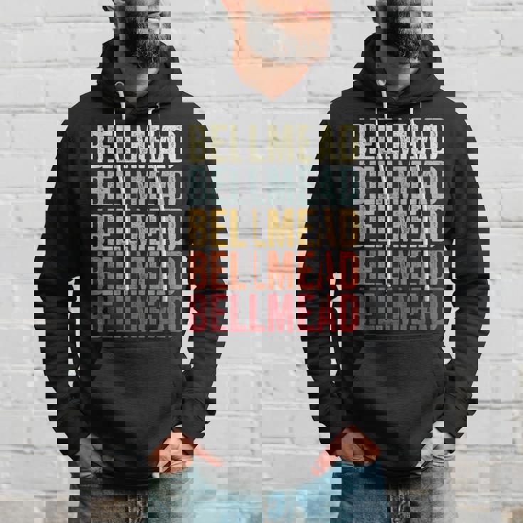 Bellmead Texas Bellmead Tx Retro Vintage Text Hoodie Gifts for Him