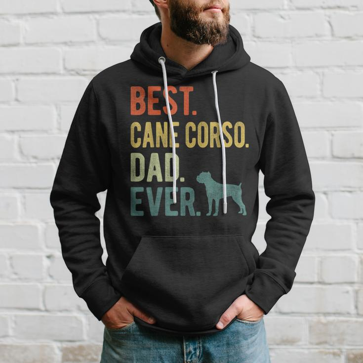 Best Cane Corso Dad Ever Dog Daddy Fathers Day Hoodie Gifts for Him