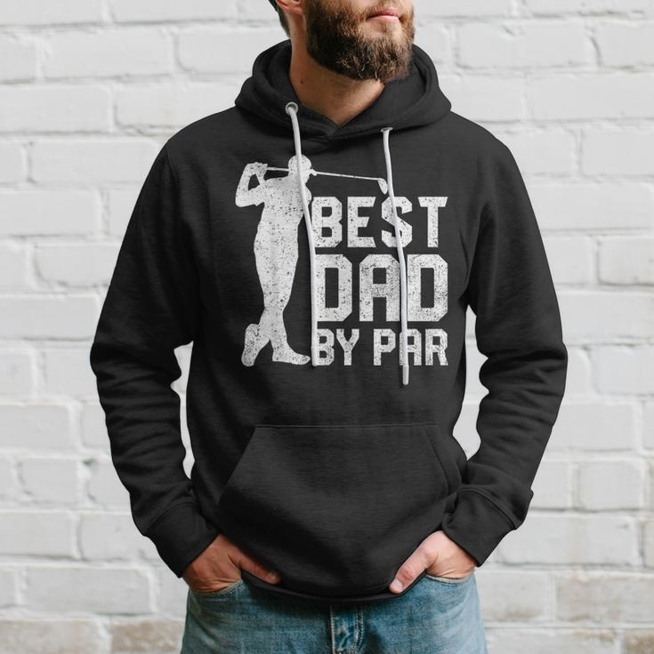 Best Dad By Par Fathers Day Golf Lover Gift Hoodie Gifts for Him