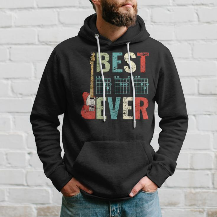 Best Guitar Dad Ever Guitar Chords For Guitar Lovers Hoodie Gifts for Him