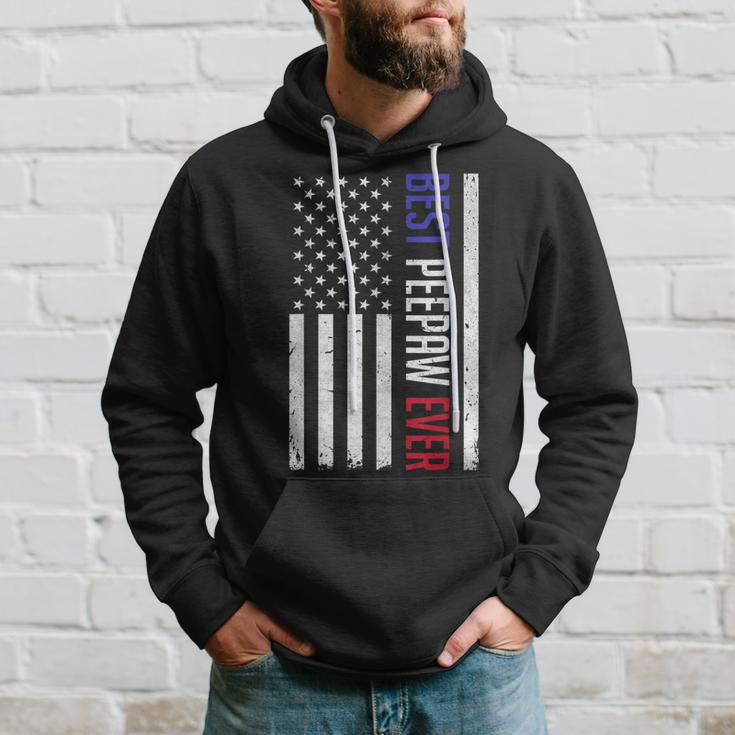 Best Peepaw Ever American Flag Gifts For Fathers Day Peepaw Hoodie Gifts for Him