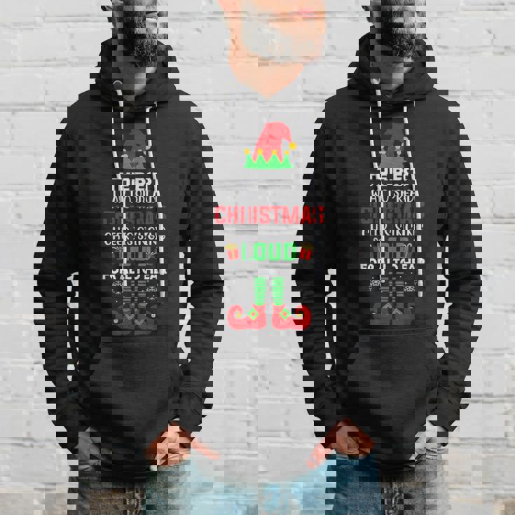 Best Way To Spread Christmas Cheer Ugly Christmas Sweaters Hoodie Gifts for Him