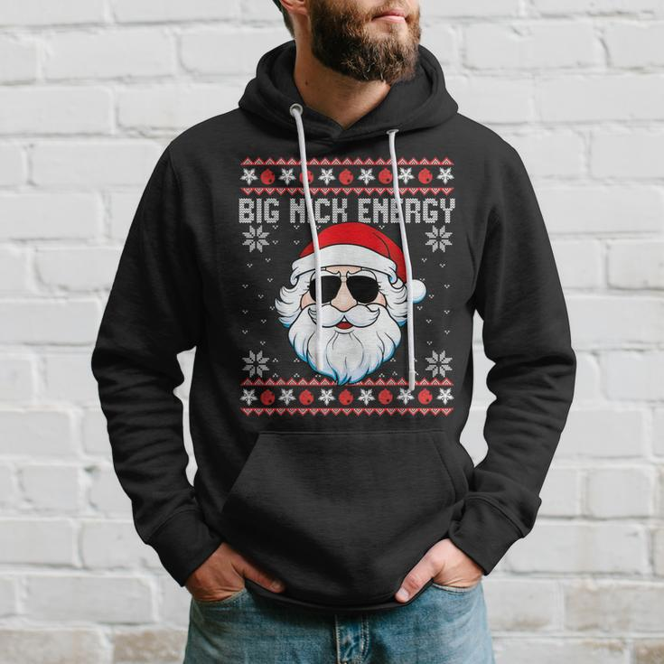 Big Nick Energy Santa Ugly Christmas Sweater Hoodie Gifts for Him