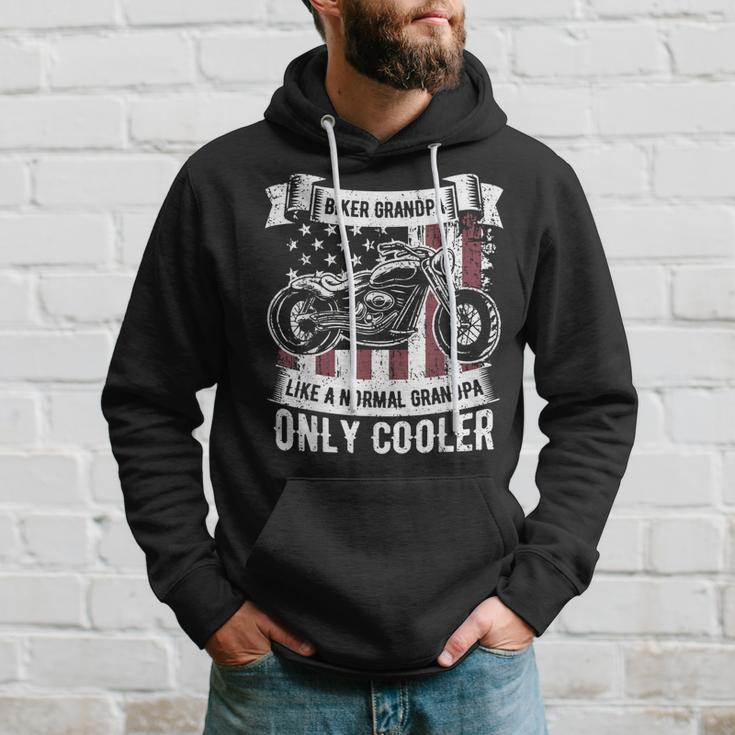 Biker Grandpa Ride Motorcycles Motorcycle Lovers Rider Gift Gift For Mens Hoodie Gifts for Him