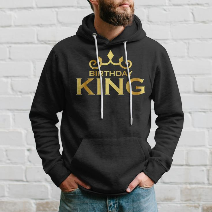 Birthday King Crown Funny Bday Squad Birthday Squad Party Hoodie Gifts for Him