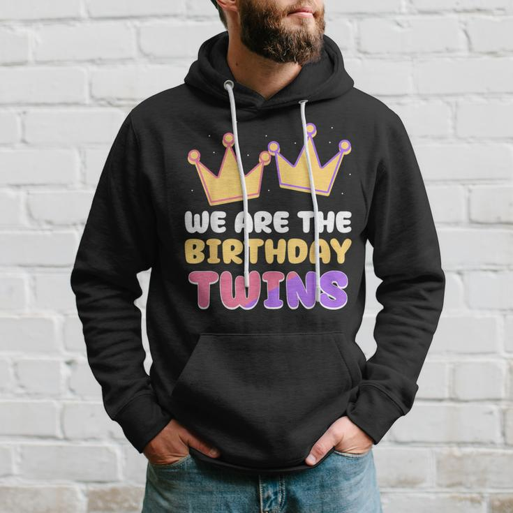 We Are The Birthday Twins Cute Celebrate Twin Hoodie Gifts for Him