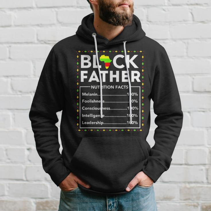 Black Father Nutritional Facts Junenth King Best Dad Ever Gift For Mens Hoodie Gifts for Him