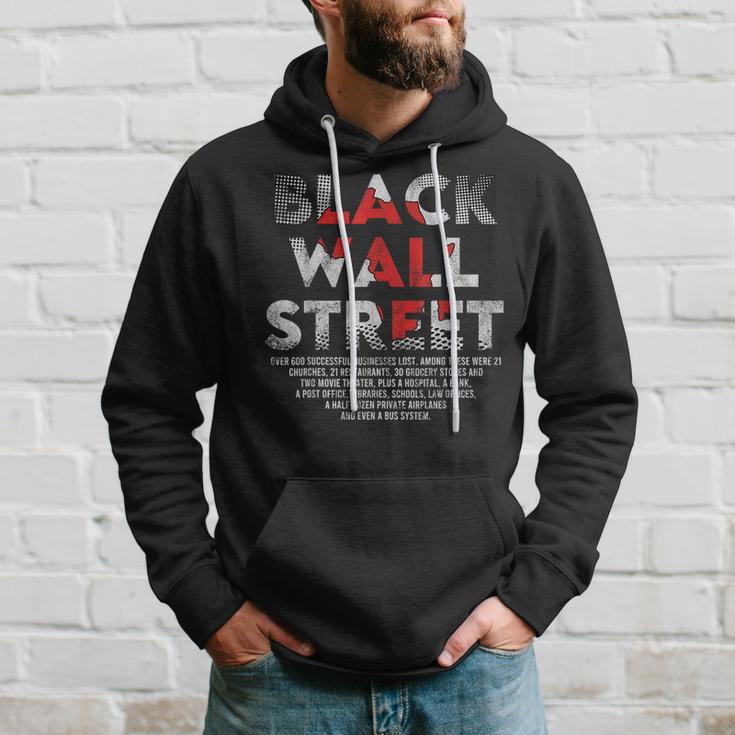 Black Wall Street African American History Hoodie Seseable UK